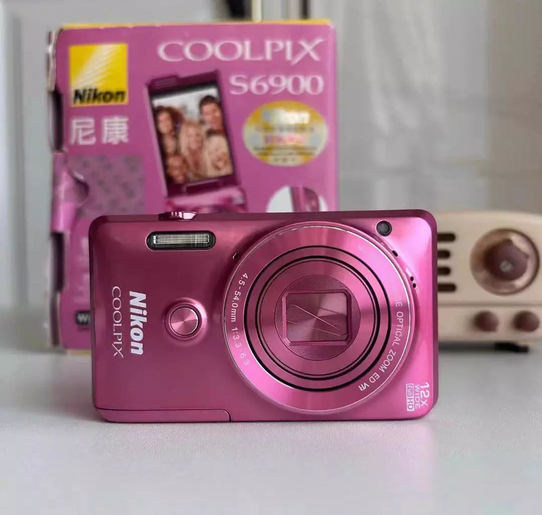 Nikon Coolpix S6900 PINK Compact Digital Camera